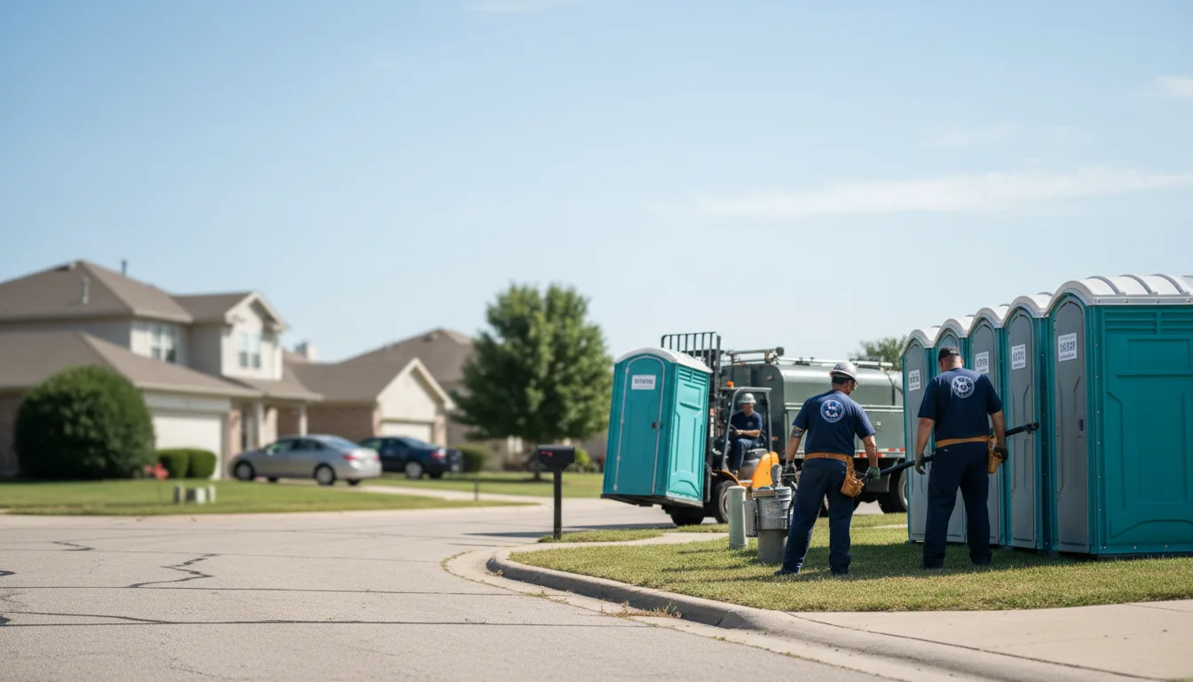 Porta Potty Rental in Racine, WI near me